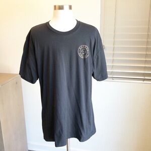 Dad Bod Apparel Dad Vibes Family First black short sleeve men's t-shirt